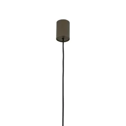 Sklep Kaja Subtelna, brązowa lampa wisząca do sypialni 10293 CANDY | Kaja Discount