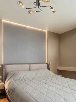 Sklep Kaja Symetryczna czarna lampa sufitowa do salonu K-4942 | Kaja Oświetlenie Discount
