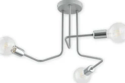 Sklep Kaja Szara, designerska lampa sufitowa O2743 W3 SZA PIXI | Kaja Oświetlenie Cheap
