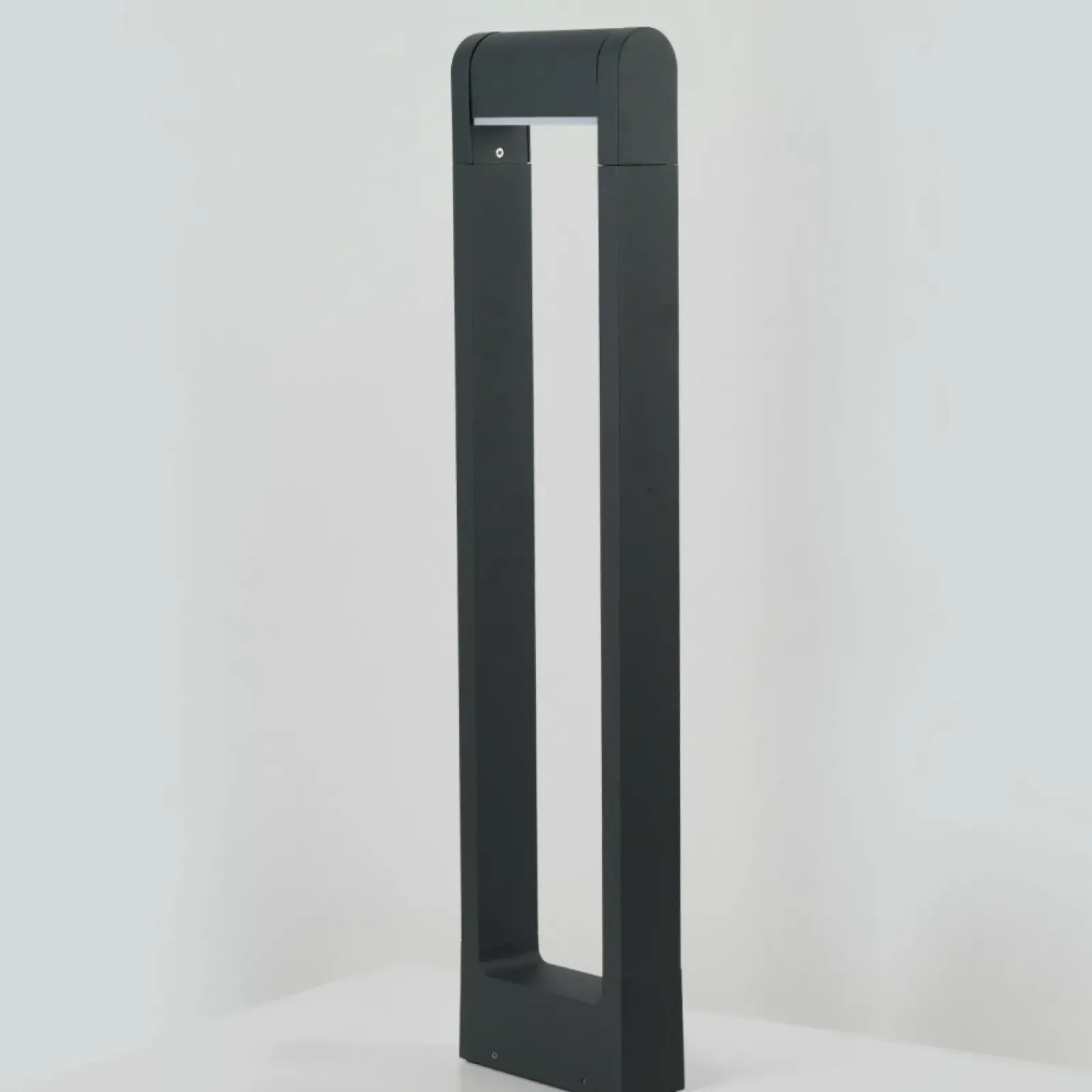 Sklep Kaja Szara lampa ogrodowa stojąca LED, 70cm wysokości AZ6318 FRAME | Kaja* Lampy Ogrodowe Stojące