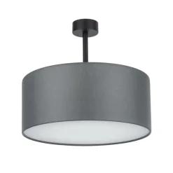 Sklep Kaja Szara lampa sufitowa do sypialni TK 4240 RONDO | Kaja Oświetlenie Cheap
