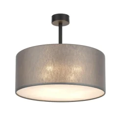 Sklep Kaja Szara lampa sufitowa do sypialni TK 4240 RONDO | Kaja Oświetlenie Cheap