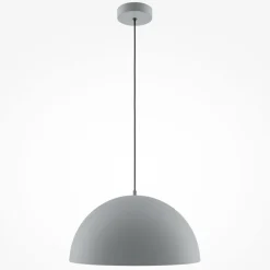 Sklep Kaja Szara lampa wisząca z kloszem MOD168PL-01GR z serii BASIC COLORS Shop