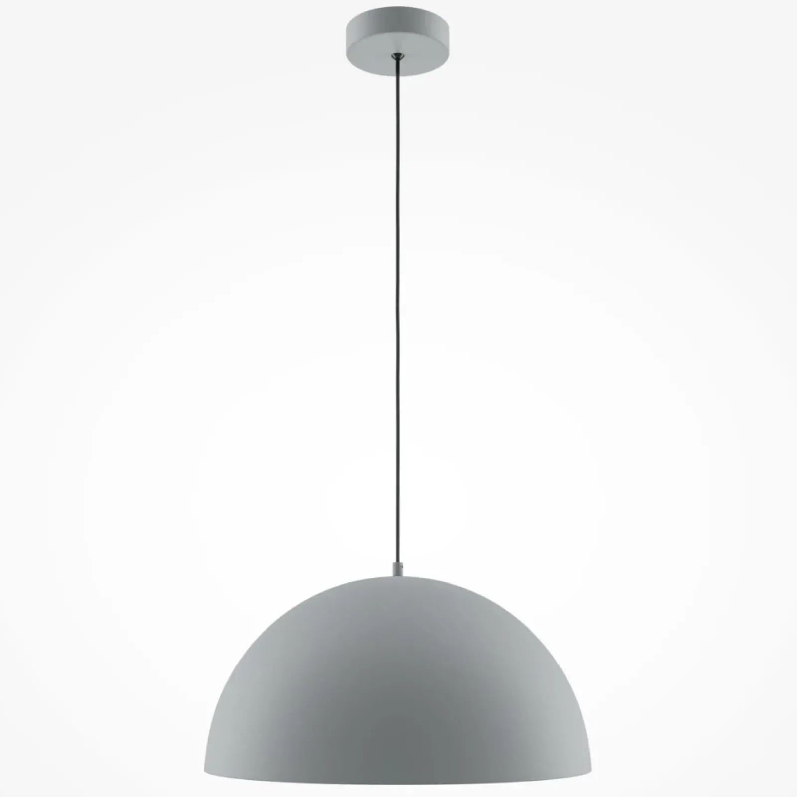 Sklep Kaja Szara lampa wisząca z kloszem MOD168PL-01GR z serii BASIC COLORS Shop