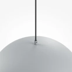 Sklep Kaja Szara lampa wisząca z kloszem MOD168PL-01GR z serii BASIC COLORS Shop
