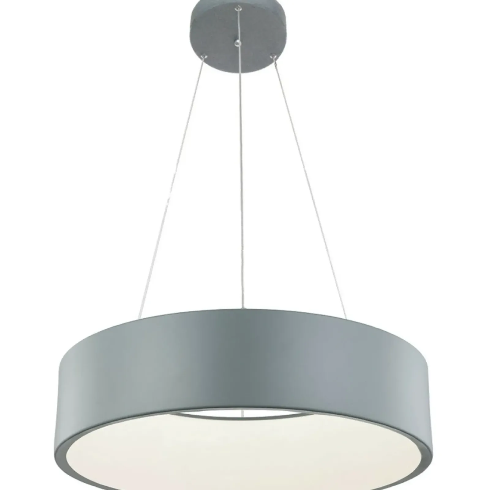 Sklep Kaja Szara, ledowa obręcz wisząca LP-622/1P GREY MALAGA | Kaja Oświetlenie Best Sale