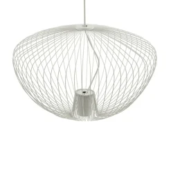 Sklep Kaja Szara, loftowa lampa wisząca z drutu 11251 PUMPKIN | Kaja Oświetlenie Outlet