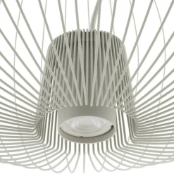 Sklep Kaja Szara, loftowa lampa wisząca z drutu 11251 PUMPKIN | Kaja Oświetlenie Outlet