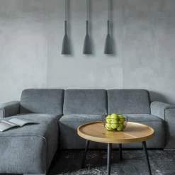 Sklep Kaja Szara, minimalistyczna lampa wisząca LP-181/3L GR SOLIN | Kaja Fashion