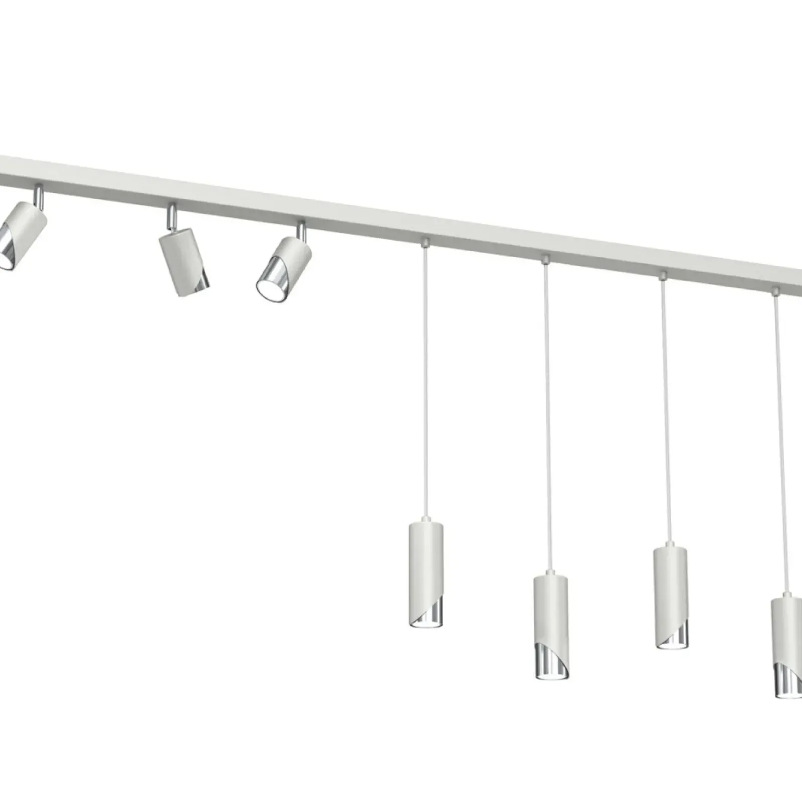 Sklep Kaja Szara, nowoczesna lampa ze zwisami LX 9674 SHIFT | Kaja Oświetlenie Flash Sale