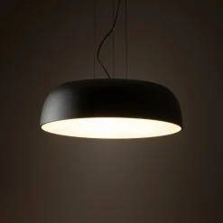Sklep Kaja Szara, zabudowana lampa wisząca ⌀58cm 11232 SATELLITE | Kaja Store