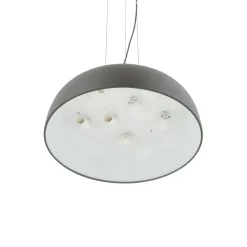 Sklep Kaja Szara, zabudowana lampa wisząca ⌀58cm 11232 SATELLITE | Kaja Store