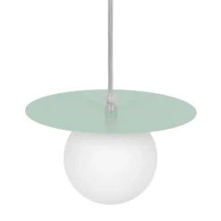 Sklep Kaja Szałwiowa lampa wisząca z białą kulką ⌀10 cm K-5450 z serii ROBIN Hot