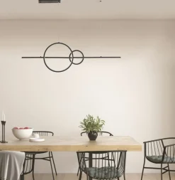 Sklep Kaja Szeroka, ściemnialna lampa wisząca LED nad stół AZ5259 SARA | Kaja czarnypiaskowany Cheap