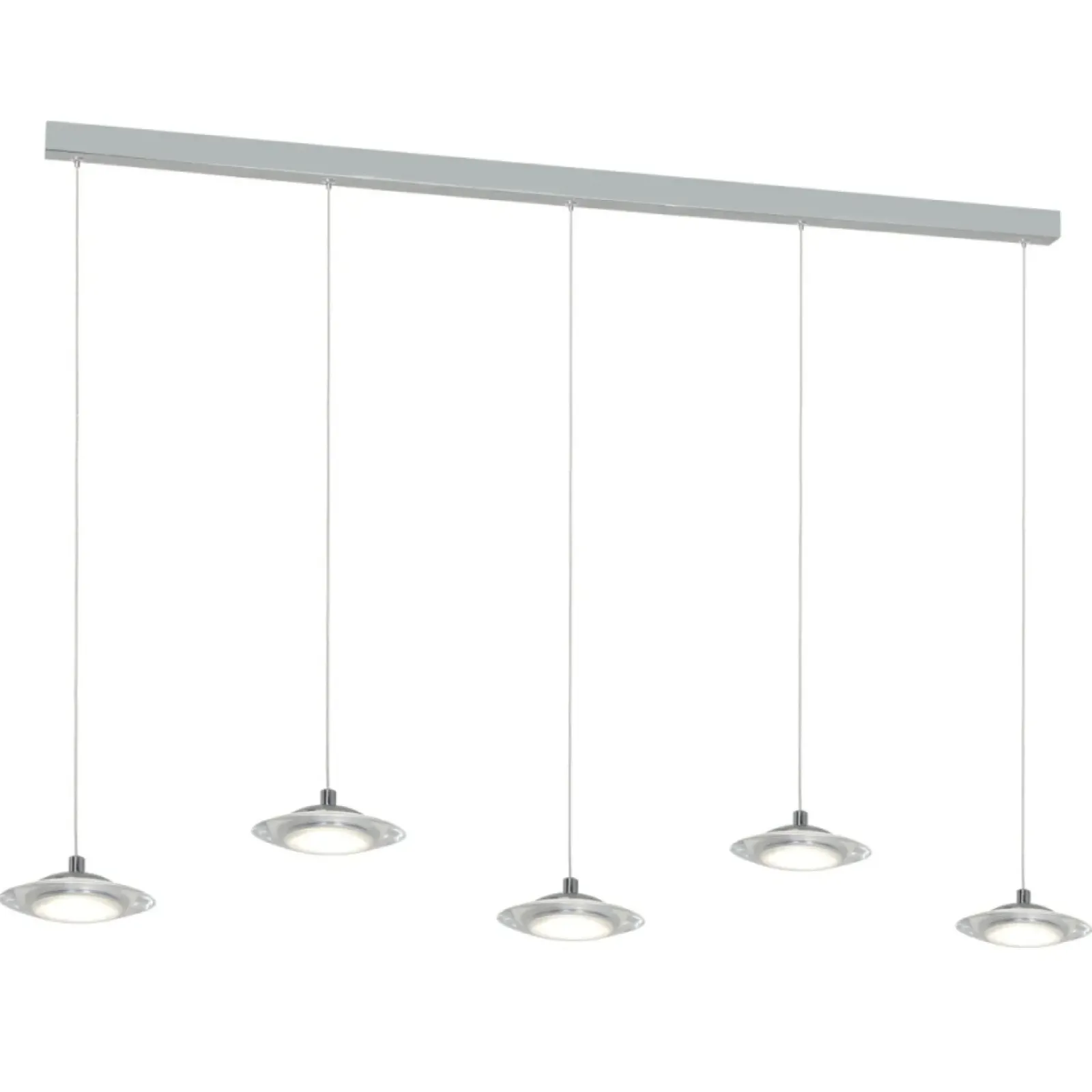 Sklep Kaja Szeroka, designerska lampa wisząca ML415 ELLIPSE | Kaja Oświetlenie chrom Best Sale