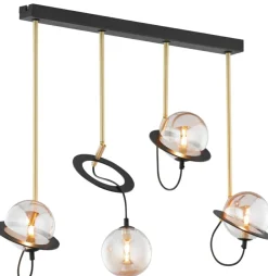 Sklep Kaja Szeroka lampa sufitowa, klosze kulki JUP 1892 PLANET | Kaja Discount