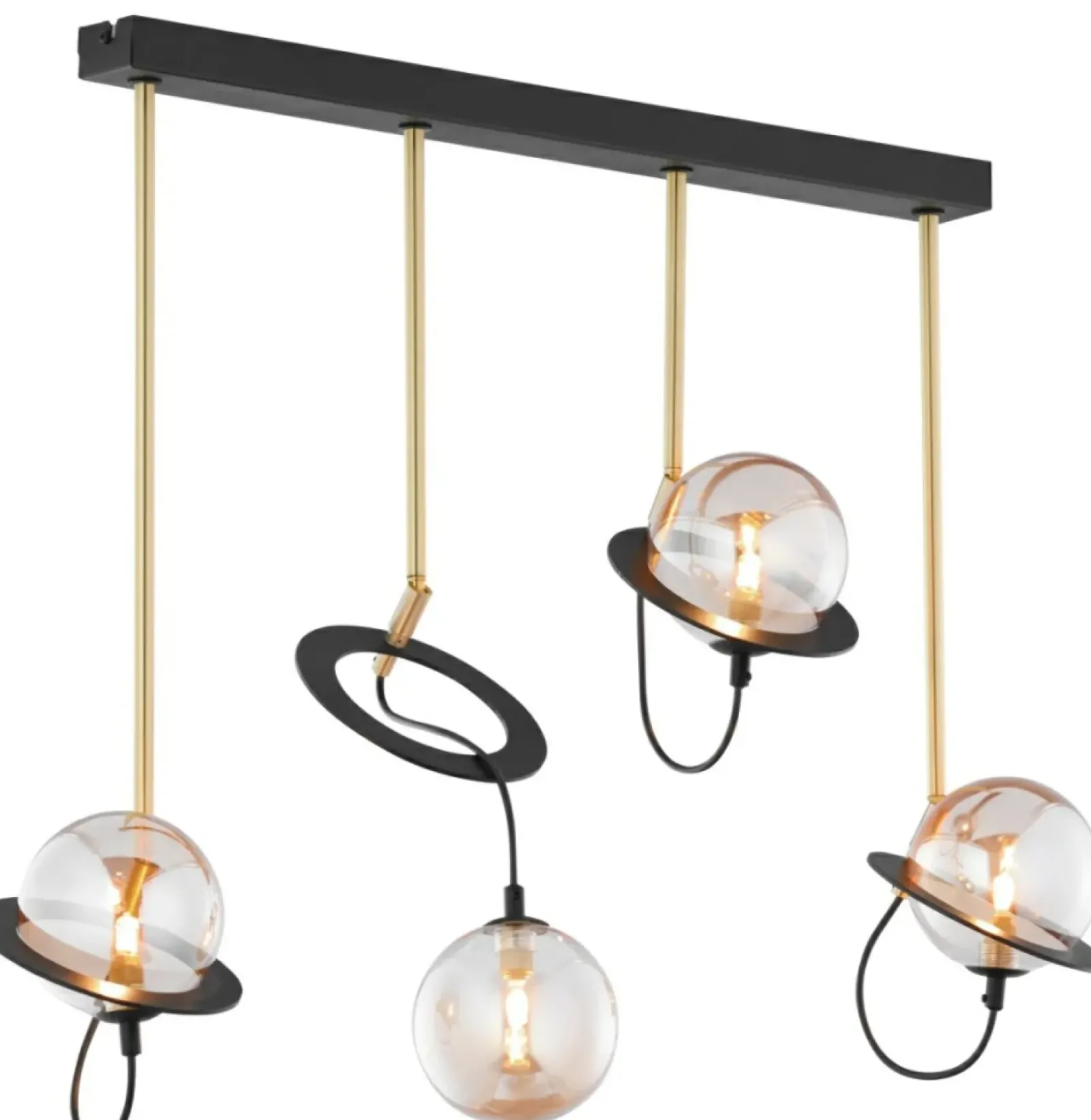 Sklep Kaja Szeroka lampa sufitowa, klosze kulki JUP 1892 PLANET | Kaja Discount