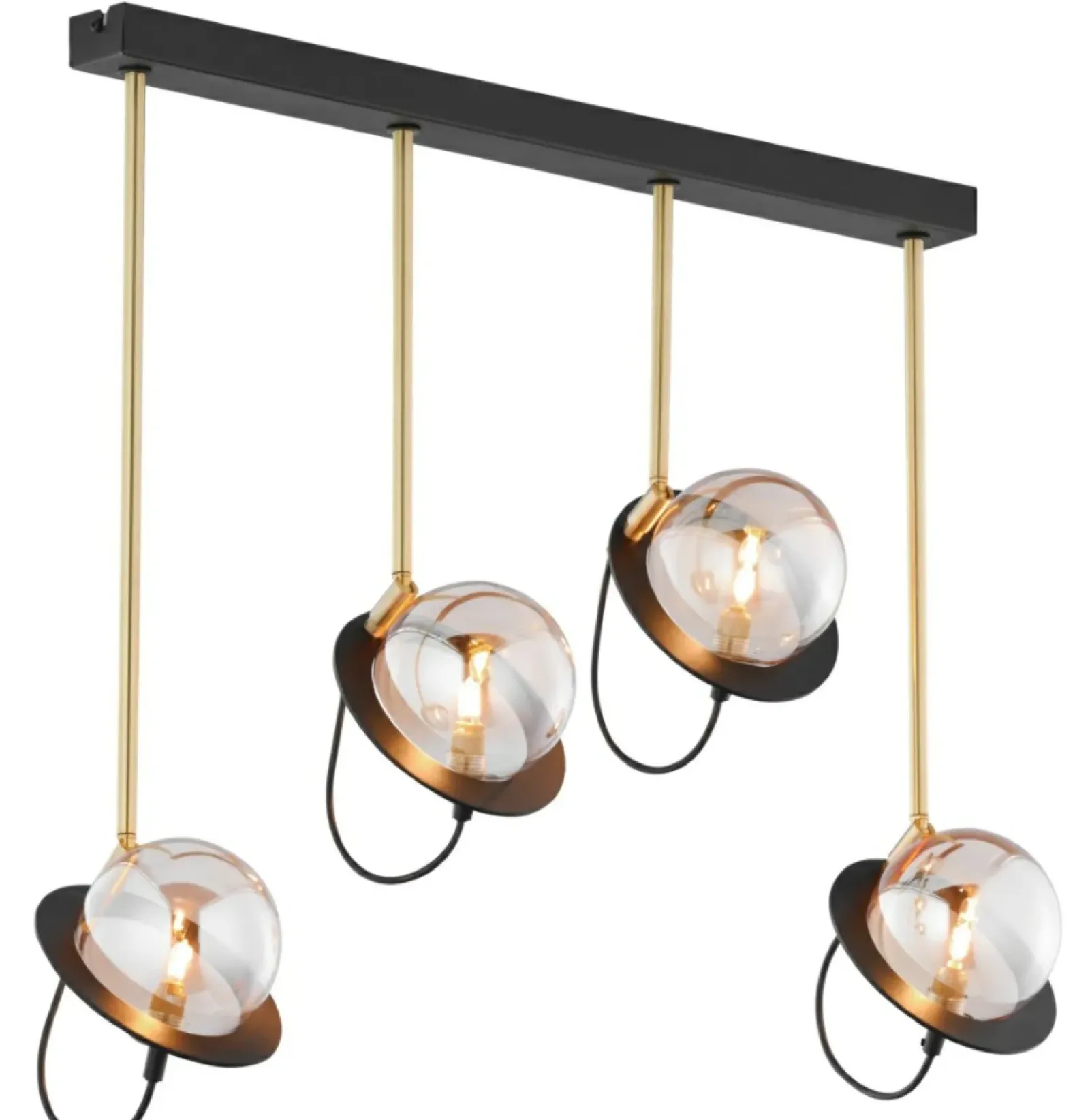 Sklep Kaja Szeroka lampa sufitowa, klosze kulki JUP 1892 PLANET | Kaja Discount