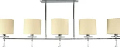 Sklep Kaja Szeroka lampa sufitowa nad stół 35-11527 ESTERA | Kaja Oświetlenie* Randole Tradycyjne
