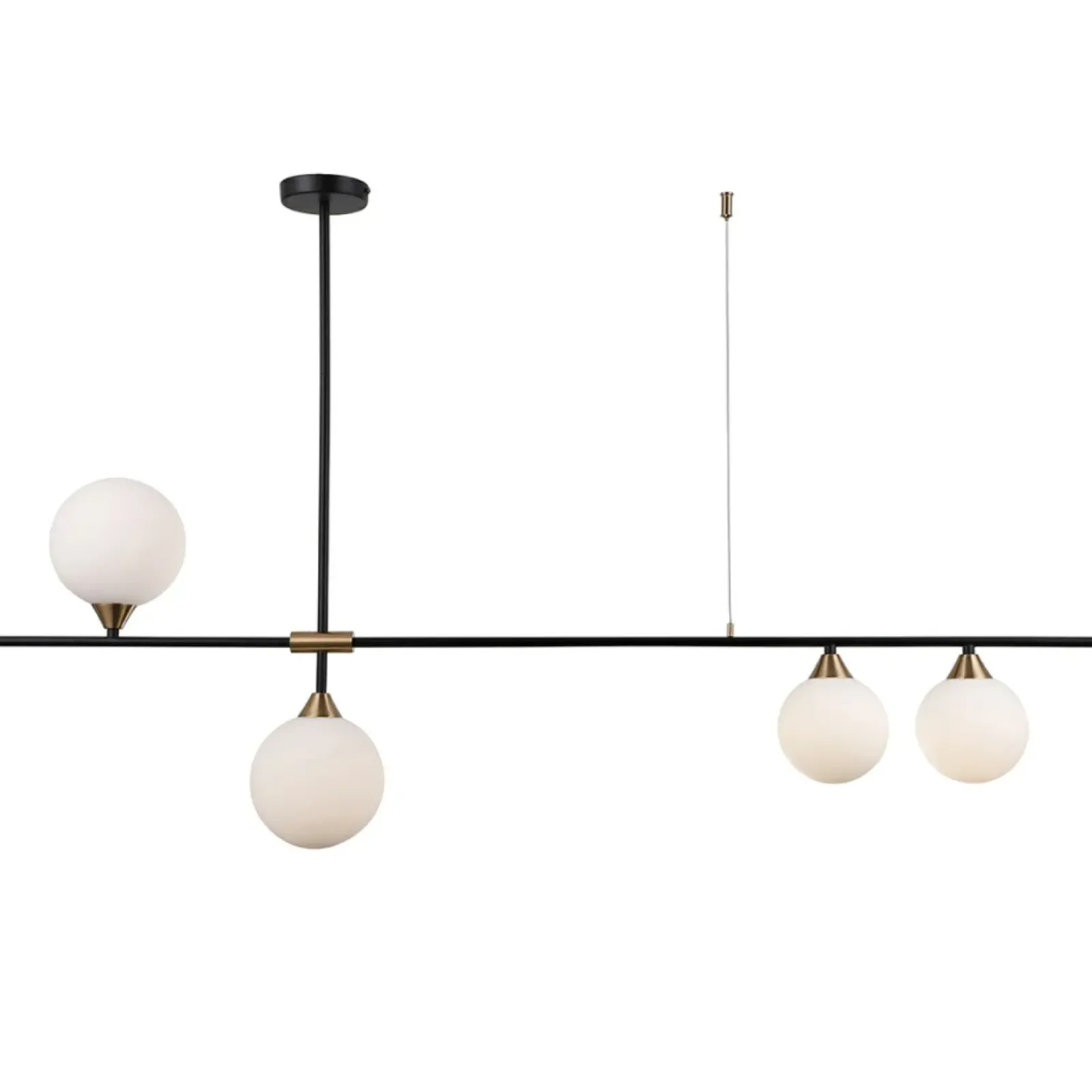 Sklep Kaja Szeroka lampa sufitowa PND-9152-4-OPAL BELMONTE | Kaja Oświetlenie Cheap