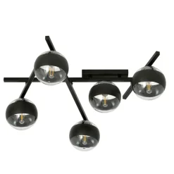 Sklep Kaja Szeroka lampa sufitowa z pięcioma kloszami 1105/5 SMART | Kaja Discount