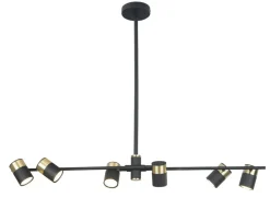 Sklep Kaja Szeroka lampa sufitowa z reflektorami MX P0409 PUMA | Kaja Oświetlenie Sale
