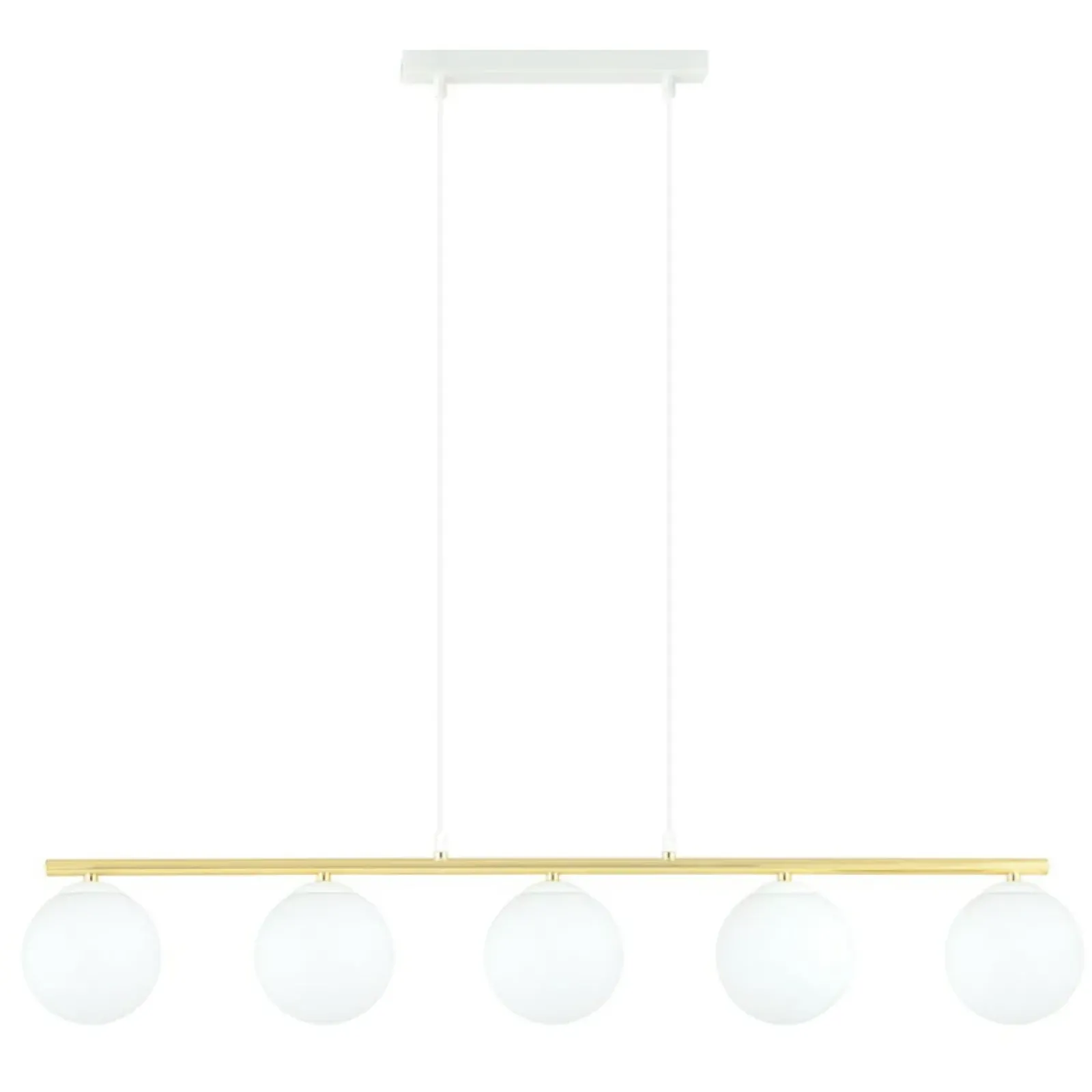 Sklep Kaja Szeroka lampa wisząca do eleganckiej jadalni 1255/5 z serii ALLORA Store