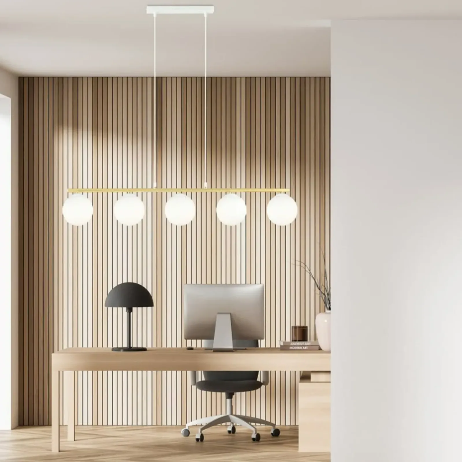 Sklep Kaja Szeroka lampa wisząca do eleganckiej jadalni 1255/5 z serii ALLORA Store