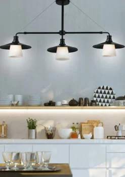 Sklep Kaja Szeroka lampa wisząca do jadalni 33-43115 LOFT | Kaja Oświetlenie* Randole Tradycyjne