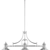 Sklep Kaja Szeroka lampa wisząca, do salonu JUP 1789 PLATINO | Kaja Oświetlenie* Randole Tradycyjne