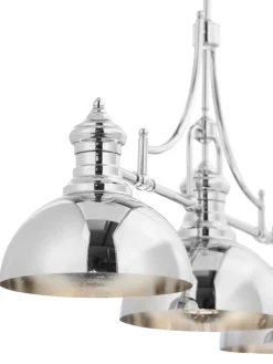 Sklep Kaja Szeroka lampa wisząca, do salonu JUP 1789 PLATINO | Kaja Oświetlenie* Randole Tradycyjne