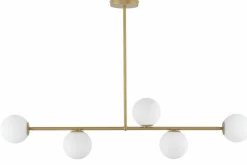 Sklep Kaja Szeroka lampa wisząca do salonu modern classic SIG 33334 z serii GAMA Shop