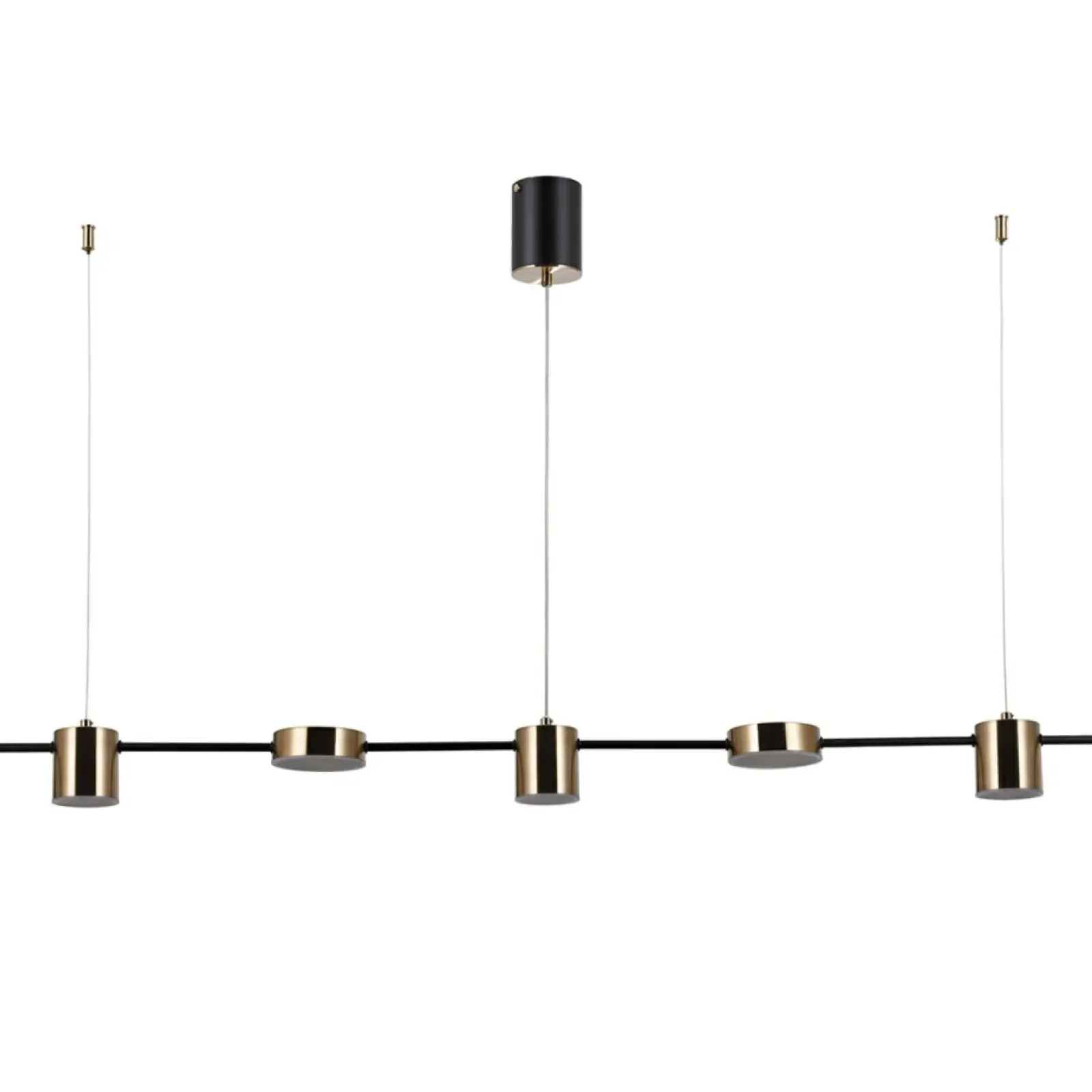 Sklep Kaja Szeroka lampa wisząca LED PND-16374-5-BK-3K REMDAL | Kaja Oświetlenie Cheap
