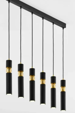 Sklep Kaja Szeroka lampa wisząca nad wyspę JUP 2005 AL6 CZ/CZ ALAS | Kaja Cheap