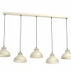 Sklep Kaja Szeroka lampa wisząca nad długi stół w salonie LX 8894 SVEN | Kaja Online