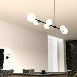 Sklep Kaja Szeroka lampa wisząca nad stół w salonie MLP7846 POP | Kaja Outlet