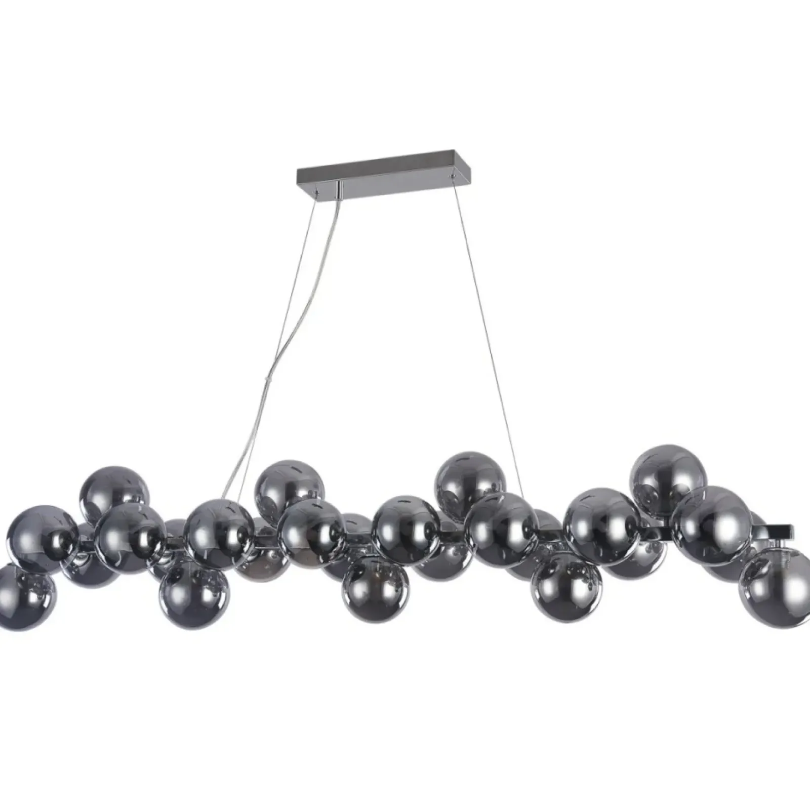 Sklep Kaja Szeroka lampa wisząca PND-5252-A-25-CH+SMK CABELLA | Kaja Oświetlenie Cheap