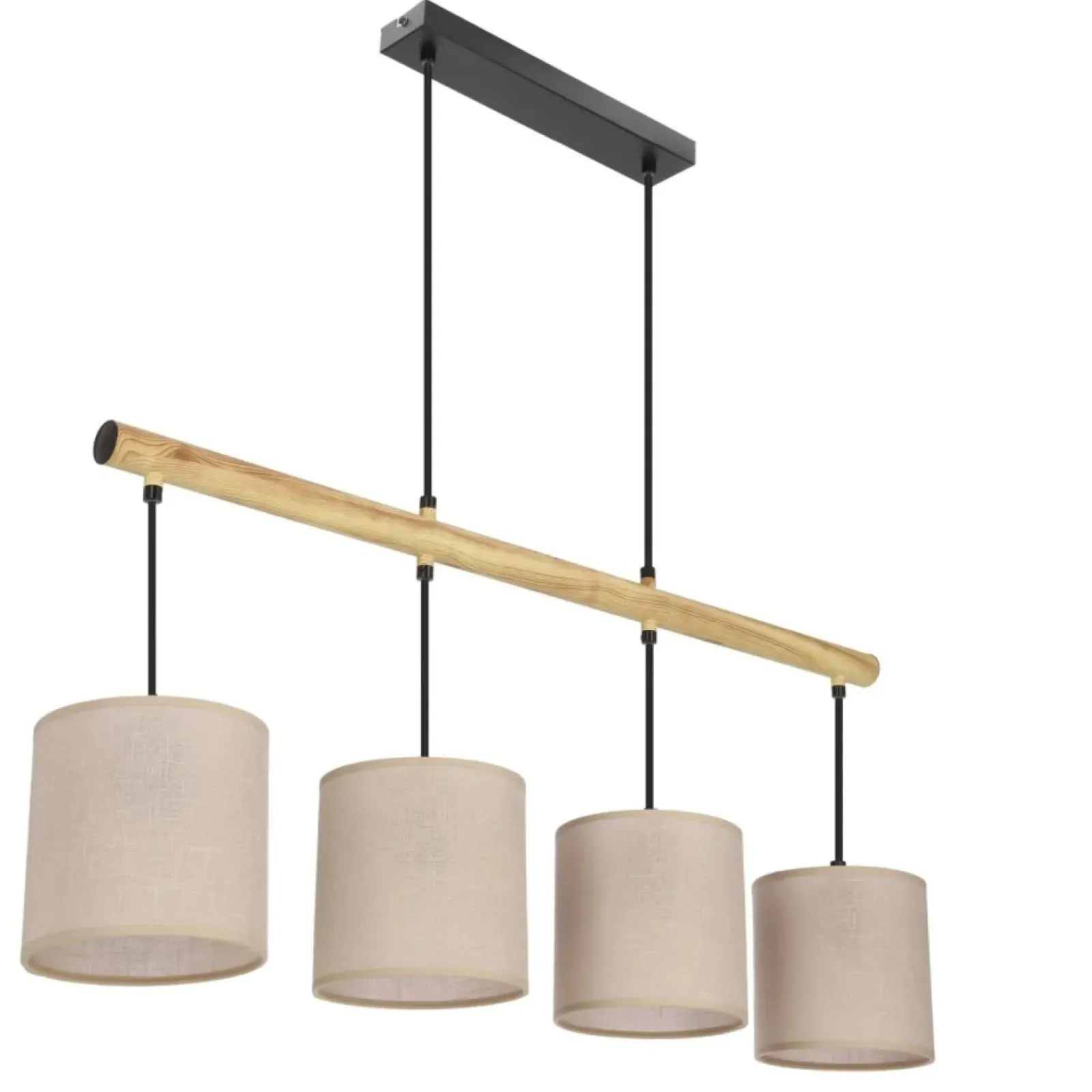 Sklep Kaja Szeroka lampa wisząca w stylu rustykalnym 34-38401 COMBI | Kaja Clearance