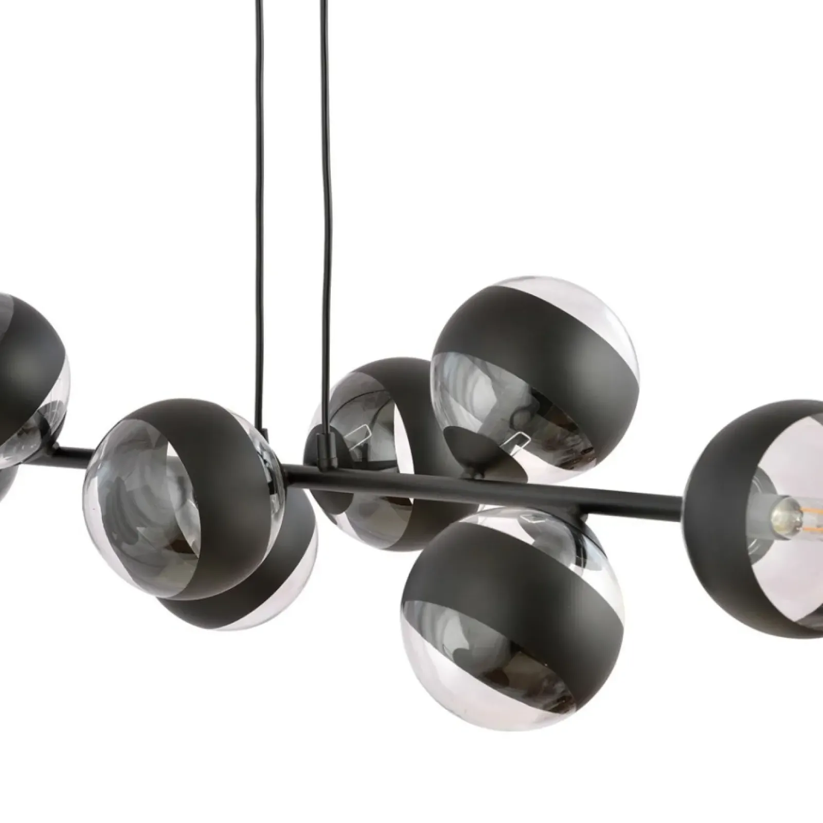 Sklep Kaja Szeroka lampa wisząca z małymi kloszami 1229/8 ROSSI | Kaja Cheap