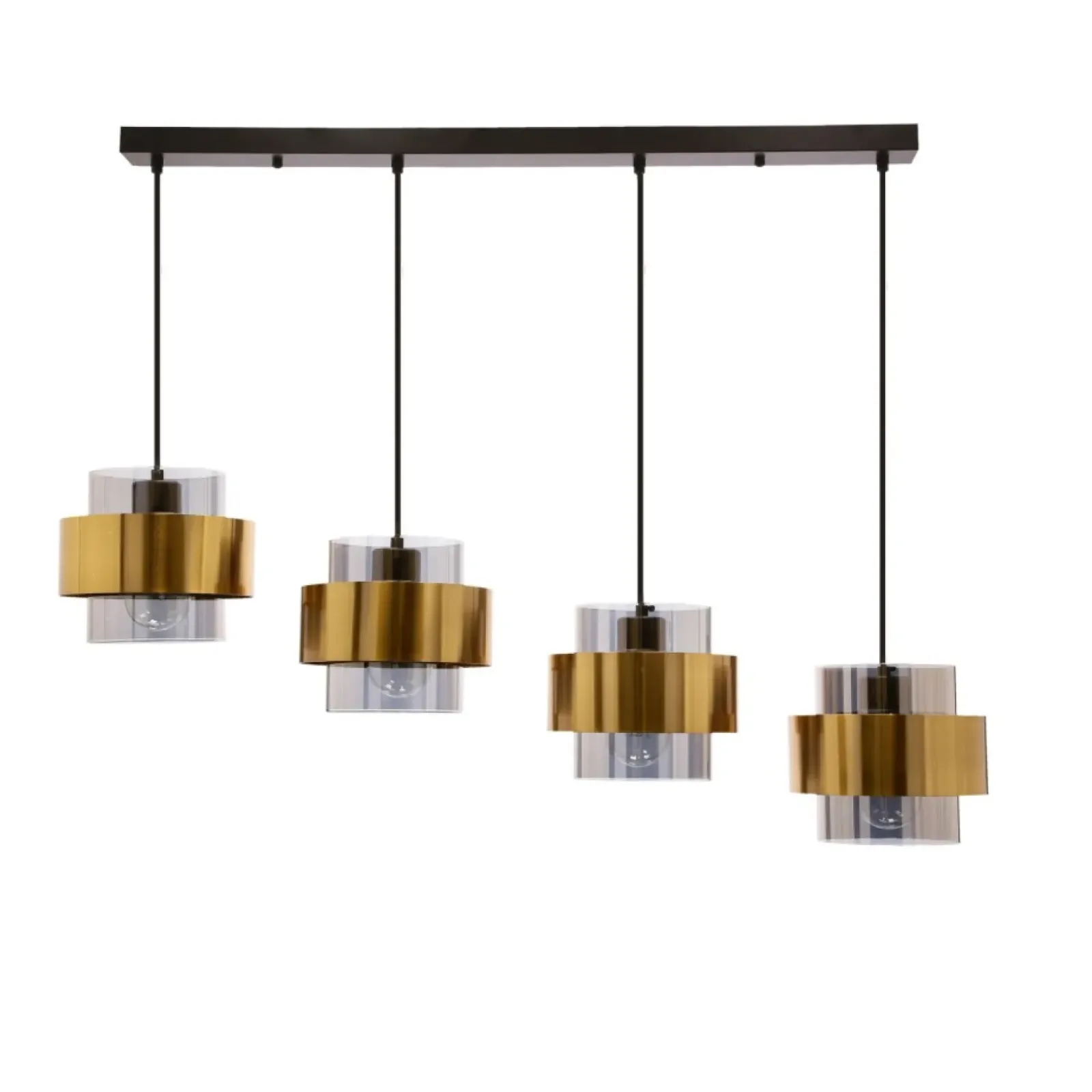 Sklep Kaja Szeroka lampa wisząca z ozdobnymi zwisami 34-09517 SPIEGA | Kaja Best Sale