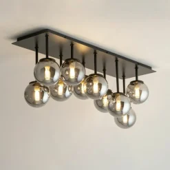 Sklep Kaja Szeroka lampa z krótkimi rurkami i kloszami SIG 33492 TULIA | Kaja Cheap
