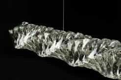 Sklep Kaja Szeroka lampa z kryształowym kloszem AZ6187 FLORENCE DIMM | Kaja New