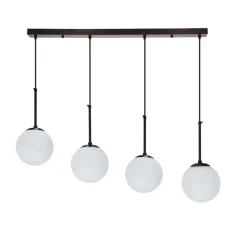 Sklep Kaja Szeroka, liniowa lampa wisząca z kloszami 34-09630 POMPEI | Kaja Outlet