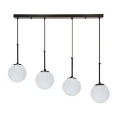 Sklep Kaja Szeroka, liniowa lampa wisząca z kloszami 34-09630 POMPEI | Kaja Outlet