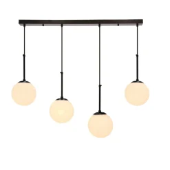Sklep Kaja Szeroka, liniowa lampa wisząca z kloszami 34-09630 POMPEI | Kaja Outlet