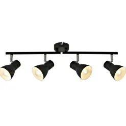 Sklep Kaja Szeroka listwa z ruchomymi reflektorami SPL-3422-4-BL z serii RIADO New