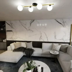 Sklep Kaja Szeroka, niska lampa sufitowa do korytarza 1248/4 z serii SPLENDI Online