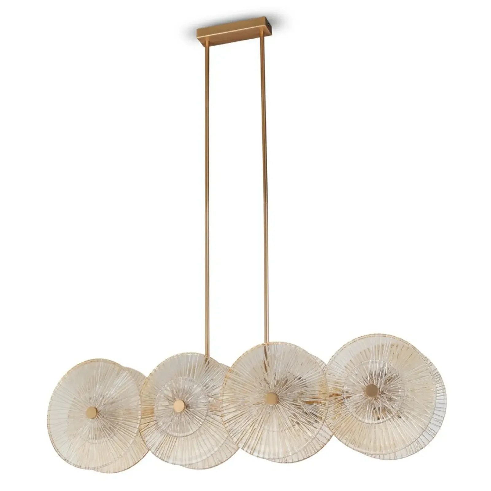 Sklep Kaja Szeroka, ozdobna lampa wisząca nad stół MOD007PL-08G1 z serii ASTER złoty Sale