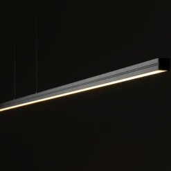 Sklep Kaja Szeroka, smukła lampa wisząca nad stół 180cm 3000K 10365 BAR LED biały Discount