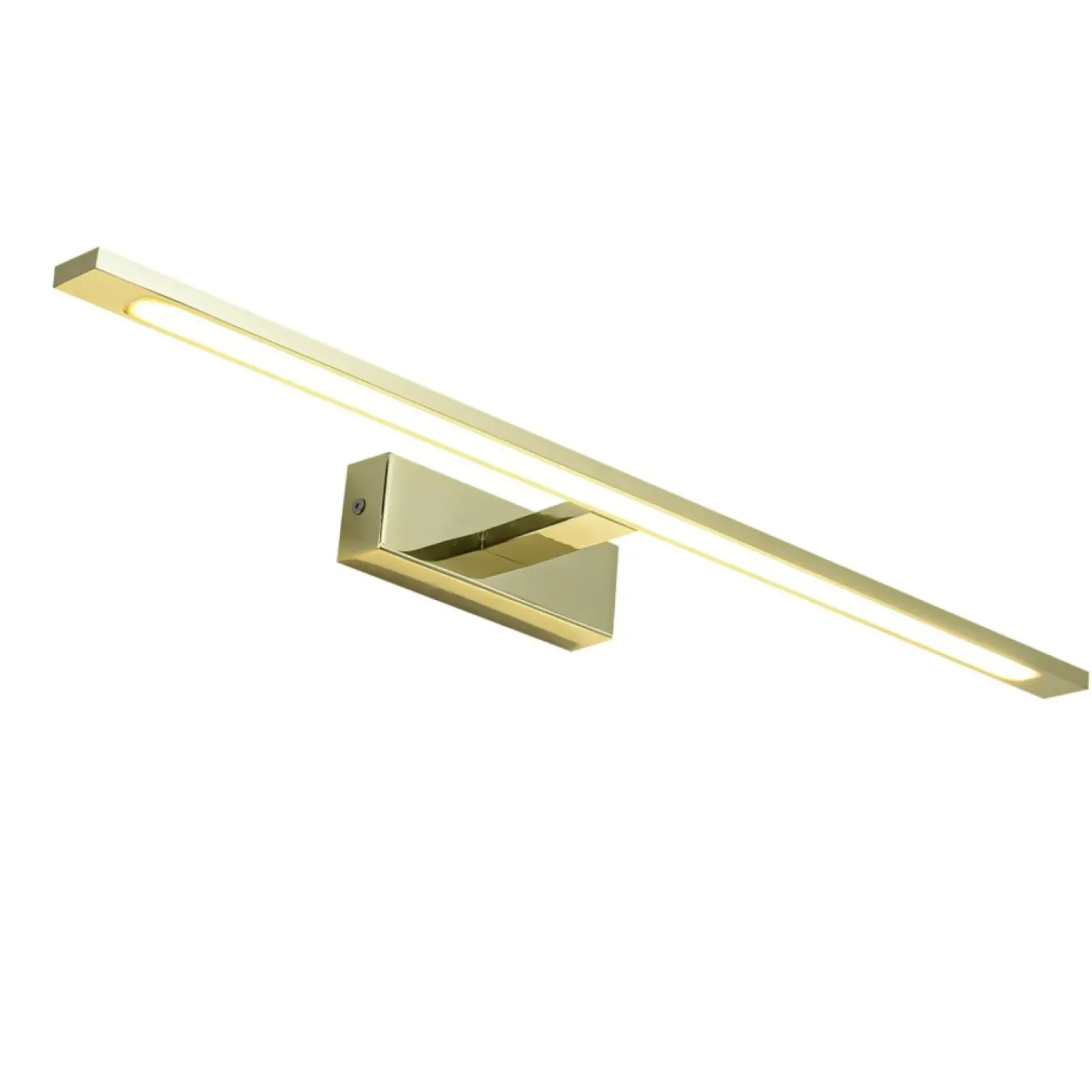 Sklep Kaja Szeroka, złota lampa ścienna LED GS-LWB-20W/3 GOLD ISLA | Kaja* Lampy Led